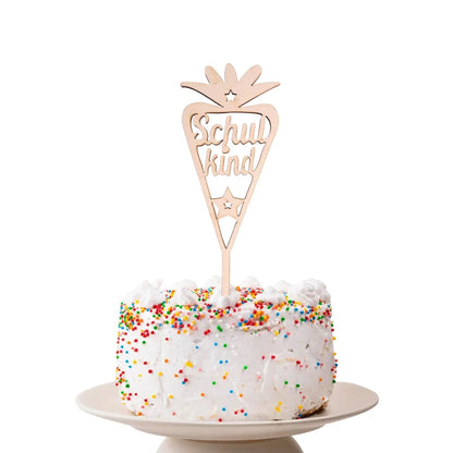 Tortenstecker Schultüte Schulkind - Funny Bake