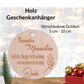 Geschenkanhänger "Besondere  Menschen"