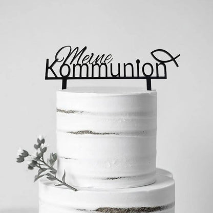 Meine Kommunion - Tortenstecker - Funny Bake