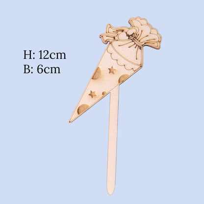 Schulkind Tortenstecker Set - Funny Bake