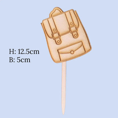 Schulkind Tortenstecker Set - Funny Bake