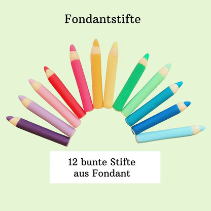 12 essbare Stifte Einschulung - Funny Bake