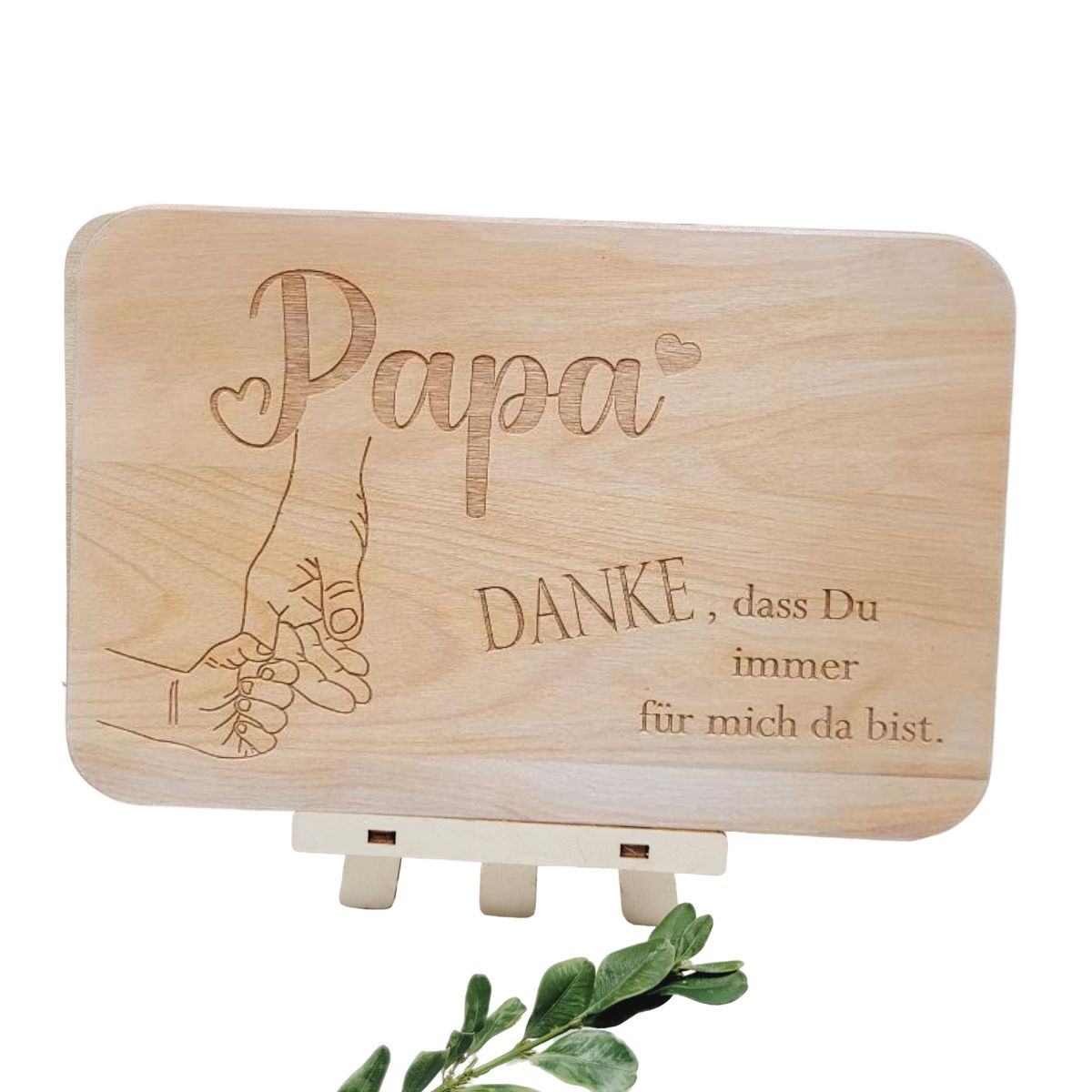 Frühstücksbrettchen Vatertag -Papa