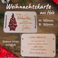 Geldkarte Wichtel 150x 100mm