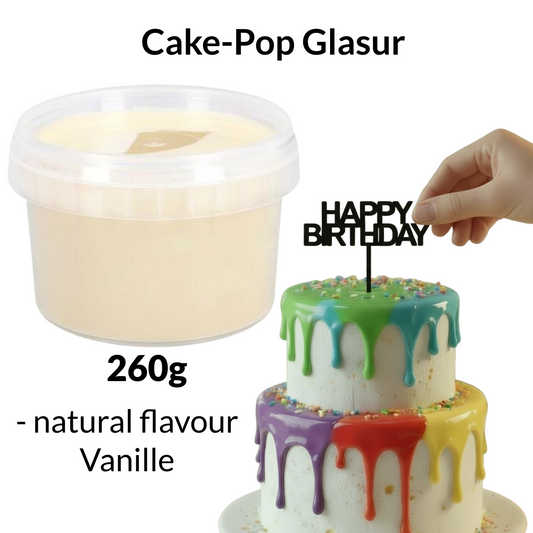 natur weiße tortenglasur cake-pops dripcakes 260g 
