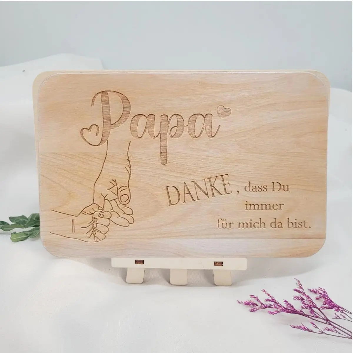 Frühstücksbrettchen Vatertag -Papa - Funny Bake