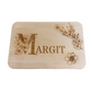Personalisiertes Frühstücksbrettchen mit Monogram