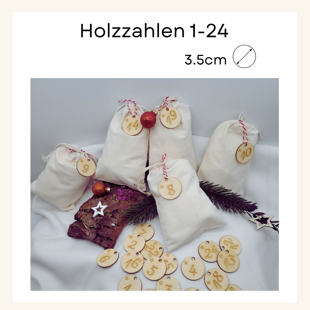 DIY Adventskalender mit Name