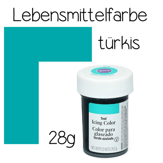 Wilton türkis Lebensmittelfarbe 28g