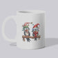 Weihnachtstasse lustige Vögel - Glühwein