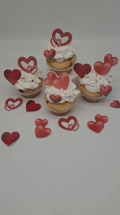 Esspapier Herzen - besonderes Design