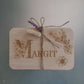 Personalisiertes Frühstücksbrettchen mit Monogram