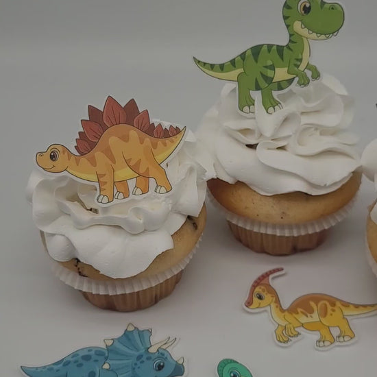 Esspapier-Aufleger-Dinos-T-Rexs-Kindergeburtstag-bunt-Junge-Geburtstag