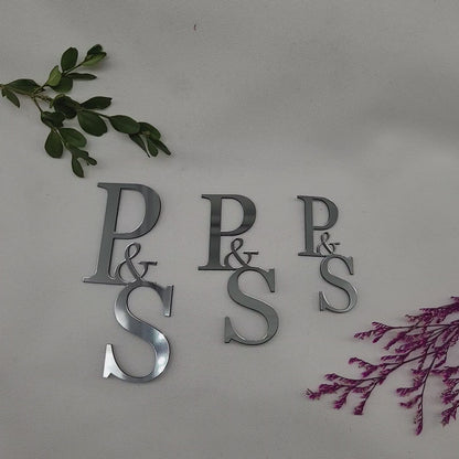 Buchstaben fuer Hochzeitstorten