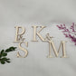 Buchstabenkombi Hochzeit Holz viele Größen