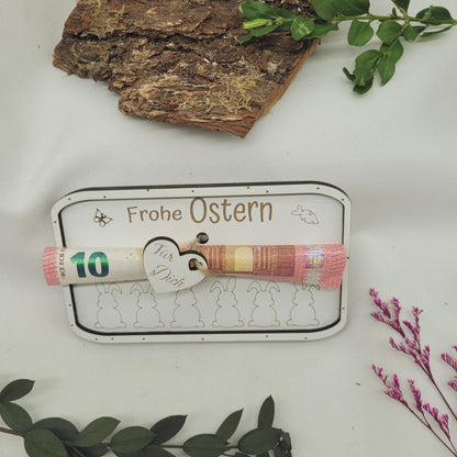 Untersetzer Geldkarte Hasenparade - Funny Bake