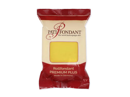 Anfänger gut Einfach Rollfondant PREMIUM PLUS gelb 250g