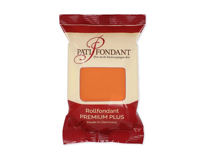 Fondant-orange-250g-Deutsche-Qualität-Funnybake