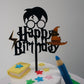 Tortenstecker " Happy Birthday Potter"