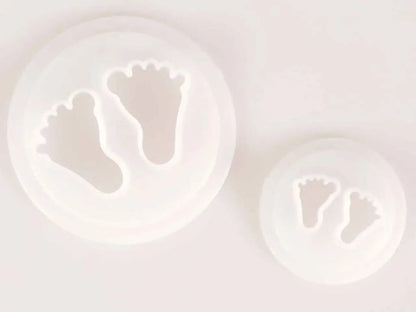 FMM Ausstecher-Set Babyfüße 2er - Funny Bake