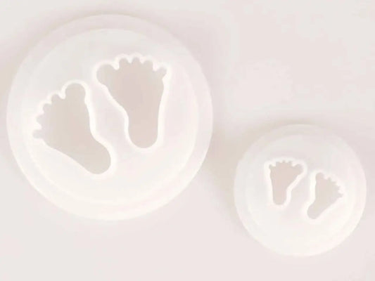 FMM Ausstecher-Set Babyfüße 2er - Funny Bake