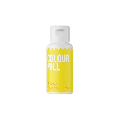 Oel / Schokoladen Farbe gelb 20 ml -Colour Mill - Funny Bake