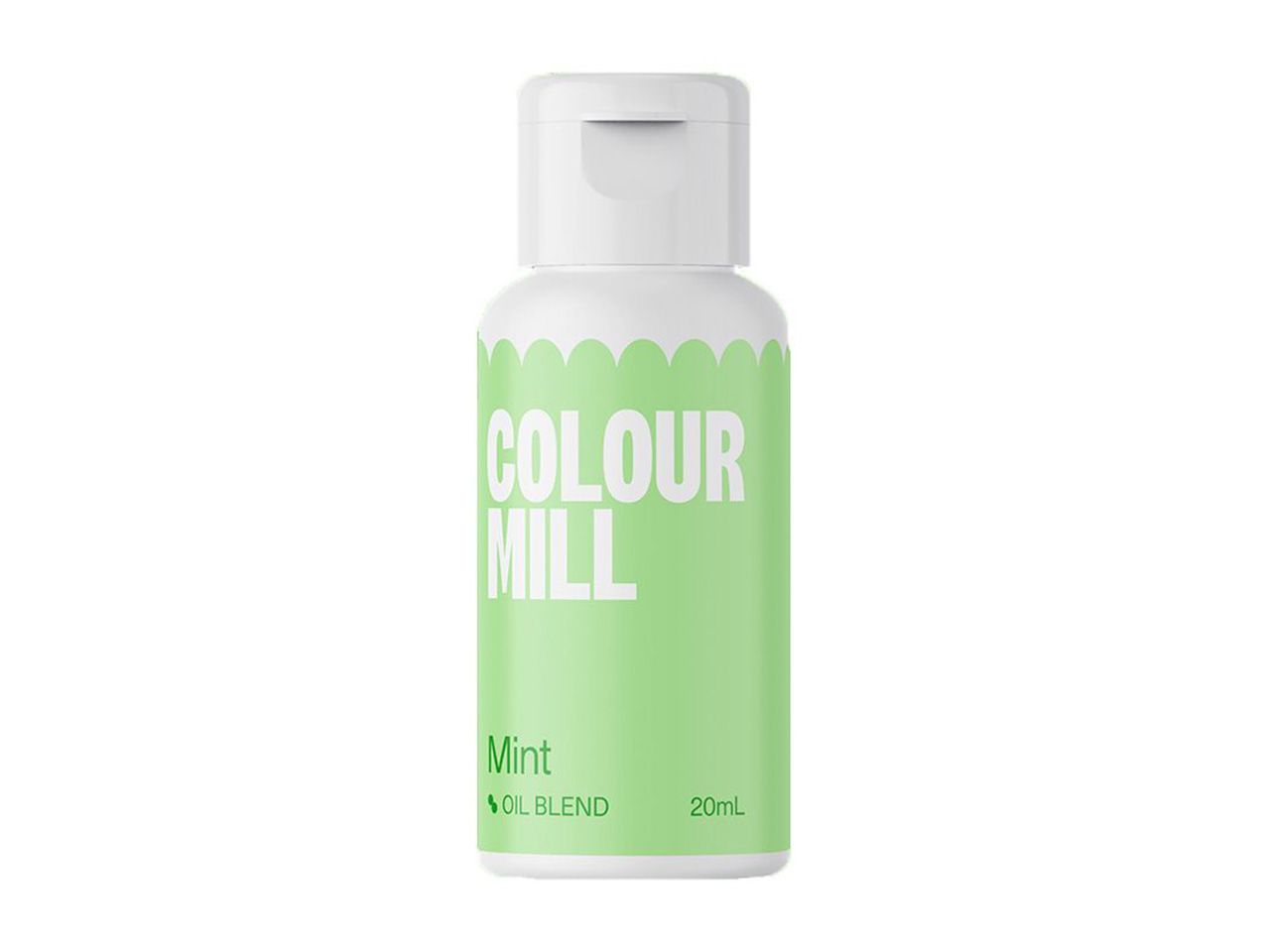 Oel / Schokoladen Farbe mint grün 20 ml -Colour Mill