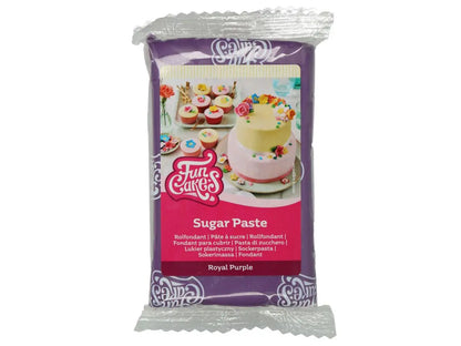 Fondant-Lila-Pruple-Funcakes-250g-Anfänger-Profi-günstig-gut