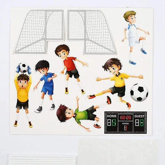 Tortenstecker Set Fußballspiel Papierstecker - Funny Bake