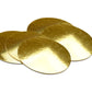 Tortenunterlage-gold-rund-Platte-Torte-25cm gold-glänzend-6Stück-Cakeboard