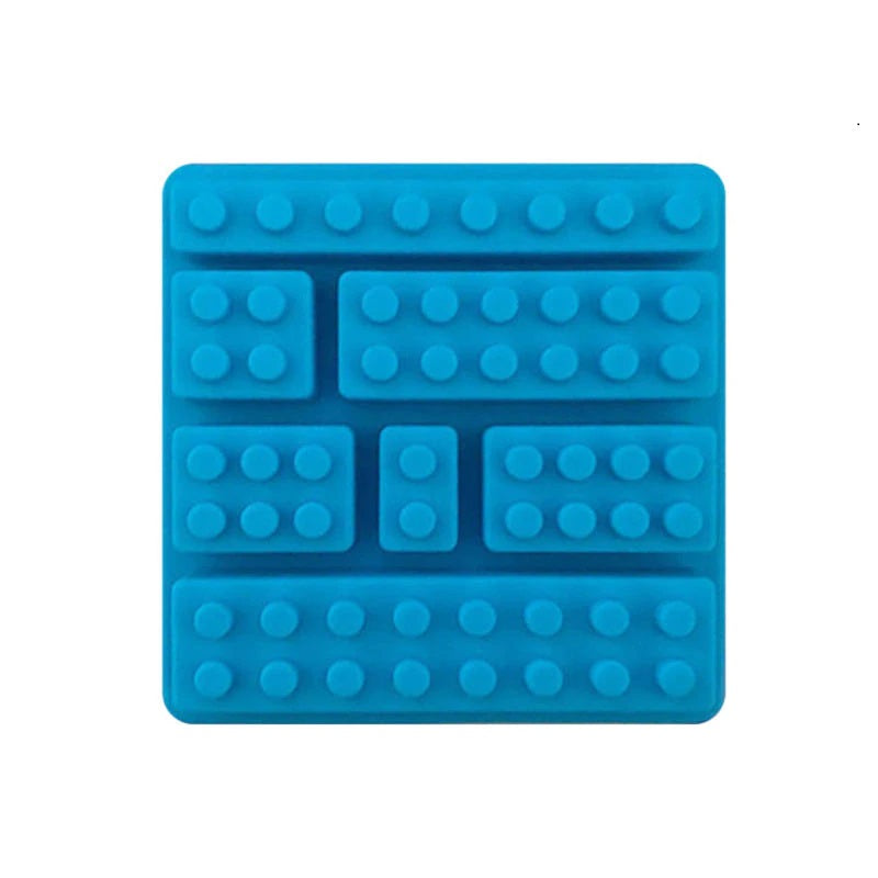 Legosteine unterschiedliche Größen Silikonform