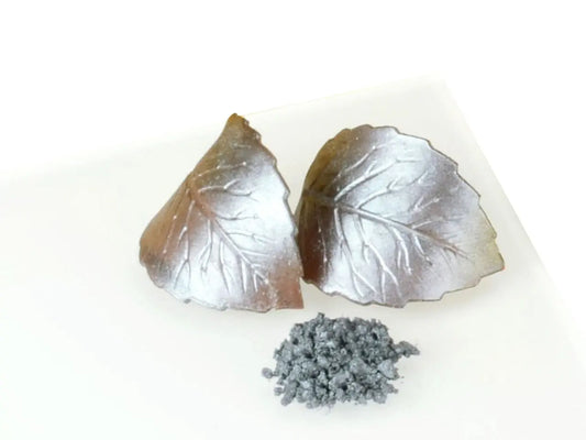 Rainbow Dust Puderfarbe Metallic Dark Silver - Funny Bake