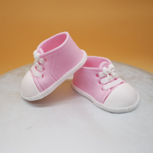 Baby Schuhe Taufdeko Essbar Fondant