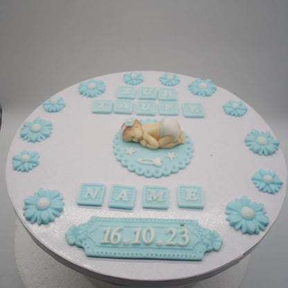 Baby auf Decke Komplettset Zuckerdeko - Funny Bake