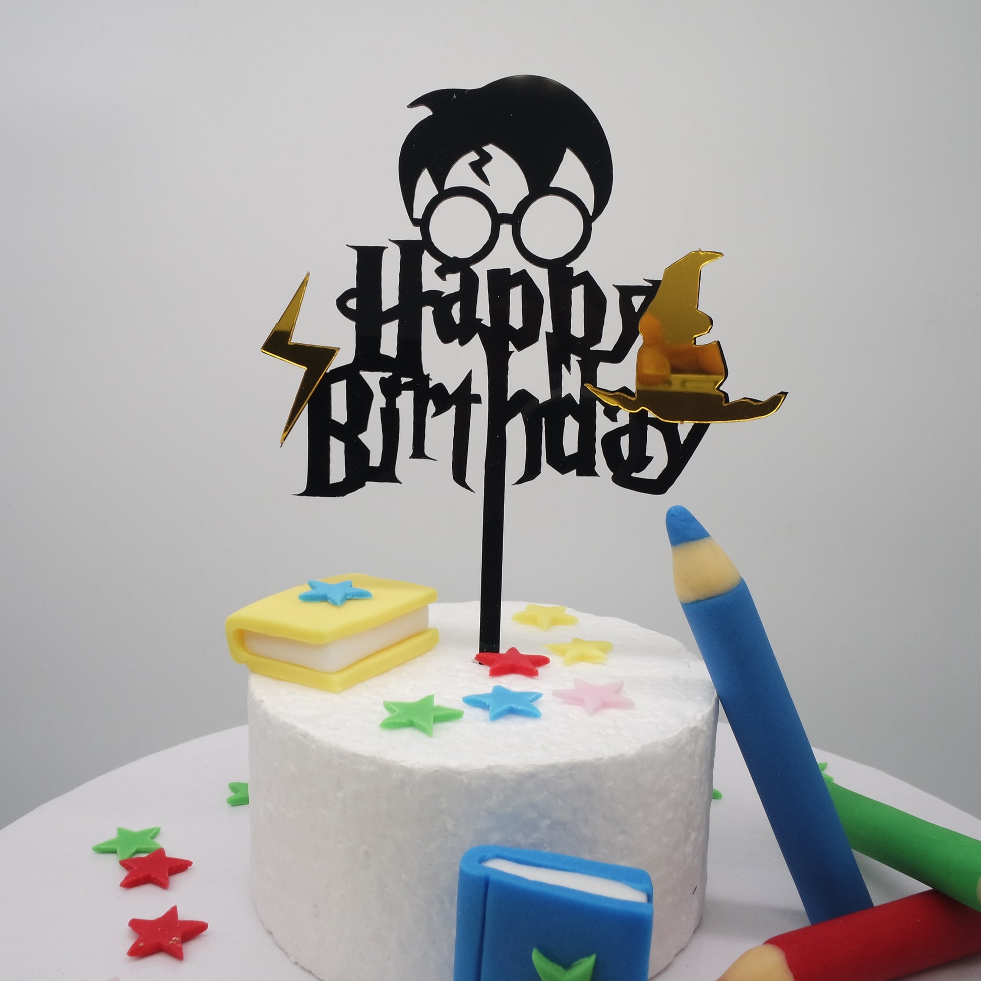 Harry Potter Tortenstecker Happy Birthday 