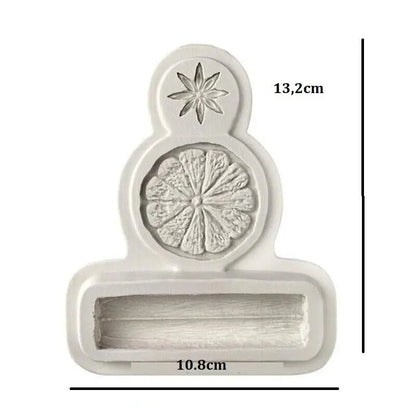 Silikonform Orange Zimtstange Nelke - Funny Bake