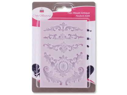 Flexmold silikonform Antiker Rahmen Fimo knete Fondantform