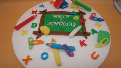 12 essbare Stifte Einschulung