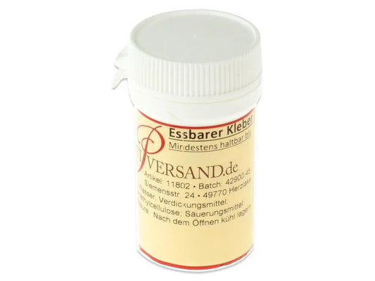 Essbarer Kleber für Torten CMC Zuckerblüten