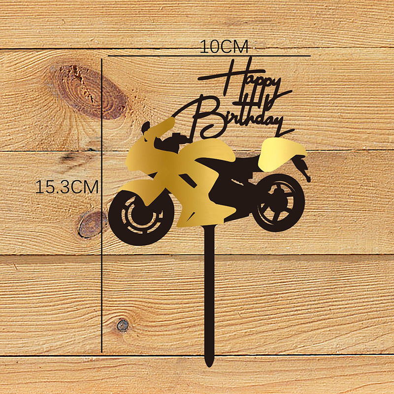 Caketopper-Motorrad-gold-Happy-Birthday