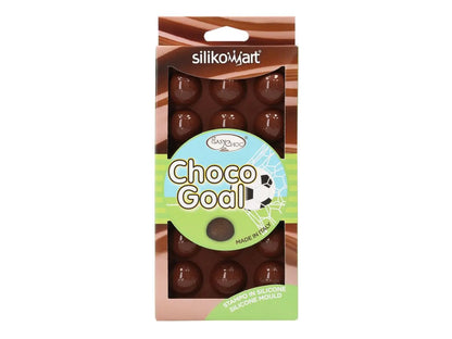 Silikon Pralinenform - Choco Goal Fussball- Silikomart - Funny Bake