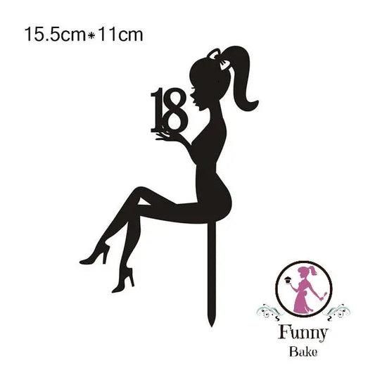 Caketopper-schwarz-Mädchen-18-Frau