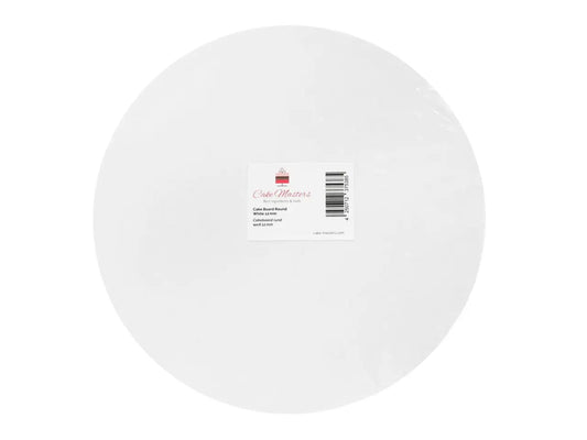 Cakeboard rund 25cm weiß - Funny Bake