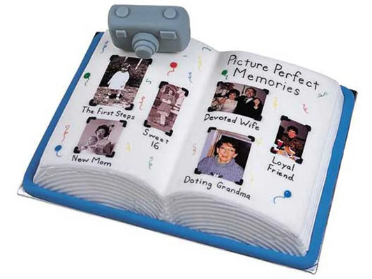 Profi Backform offenes Buch Kommunion Bibel Taufe